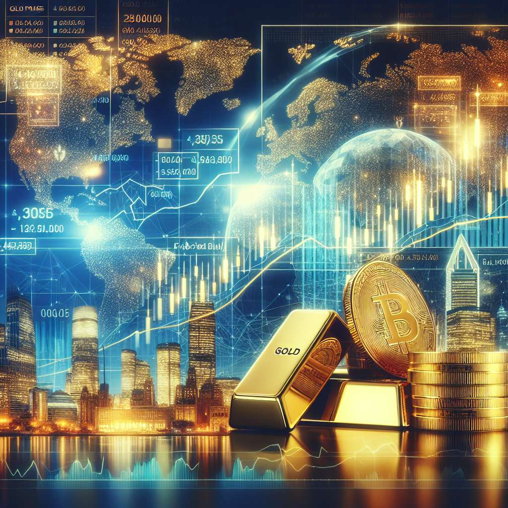 What are the current global gold prices in dollars and how does it affect the cryptocurrency market?