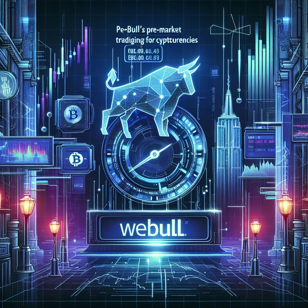 How early does Webull's pre-market trading session for cryptocurrencies start?
