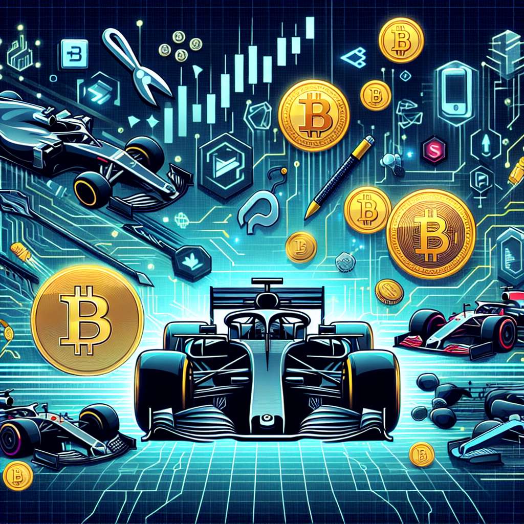 What are the biggest cryptocurrency sponsors in the F1 industry?