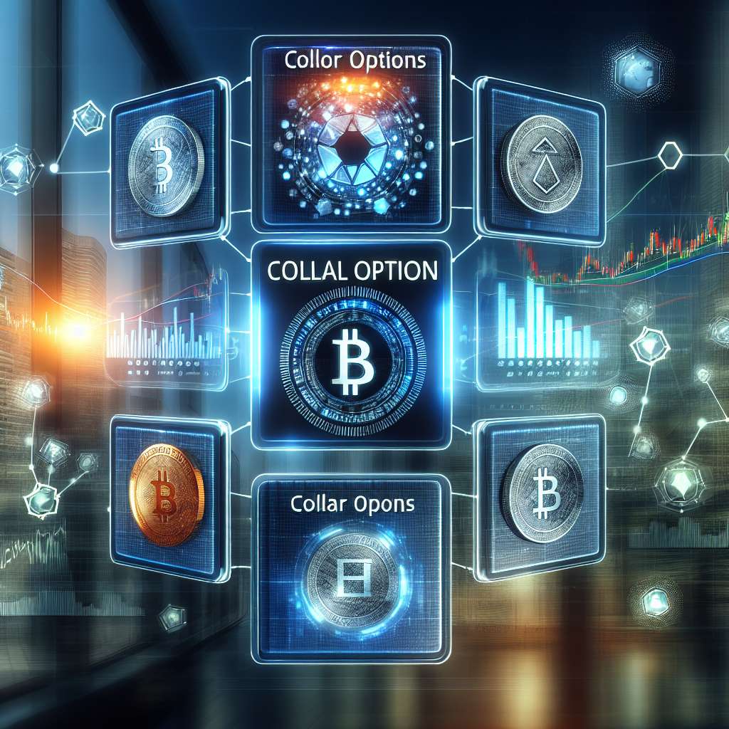 Which cryptocurrencies are most commonly associated with collar trading?