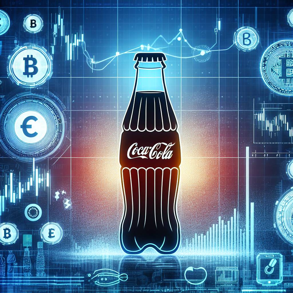 What is the current price of Coca-Cola stock in cryptocurrency?