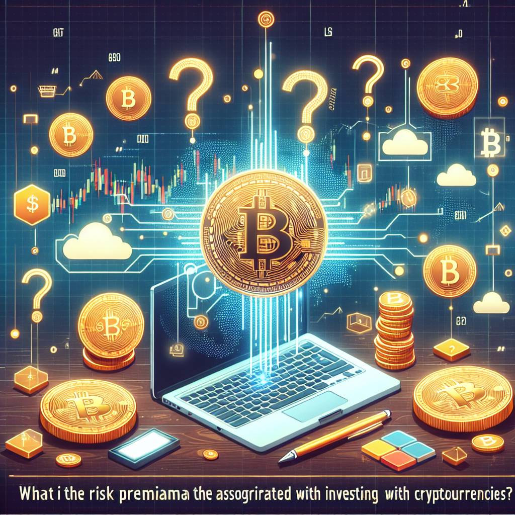 What are the risk premia associated with investing in cryptocurrencies?
