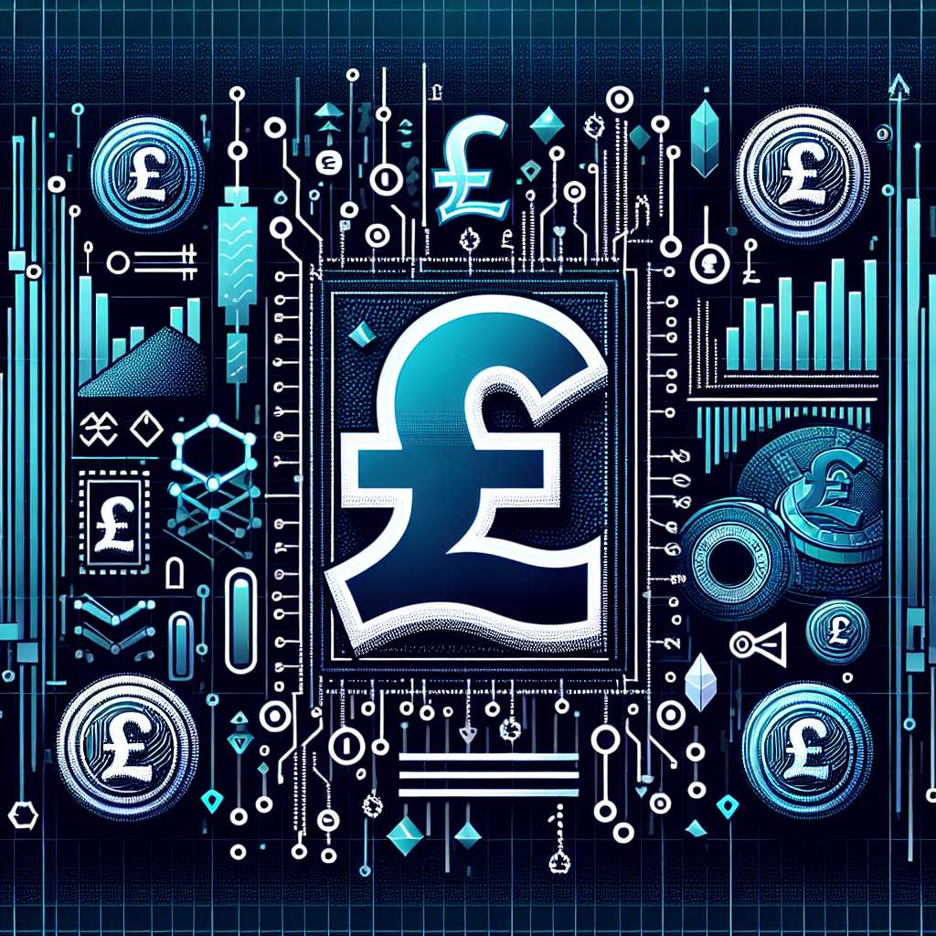 Which British money symbols are commonly used in the trading of digital currencies?