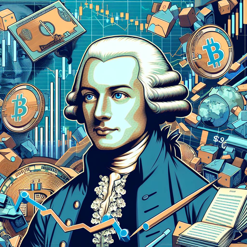 What are the similarities and differences between the economic system developed out of the ideas of Adam Smith and the digital currency ecosystem?