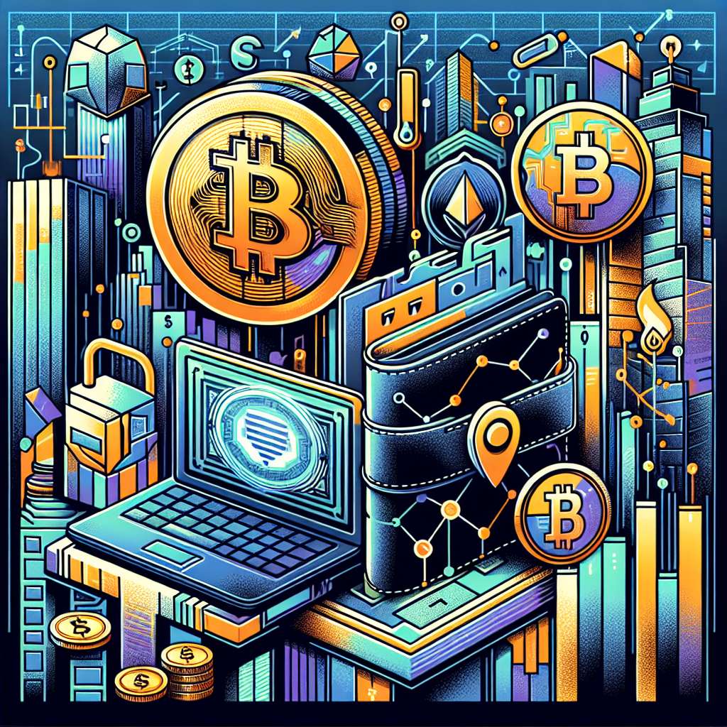 Which digital wallets are recommended for securely storing cryptocurrencies for online money investment?