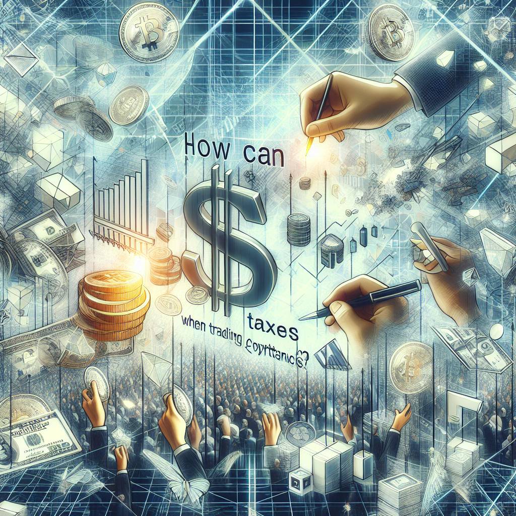 How can I minimize capital gains taxes when trading cryptocurrencies?