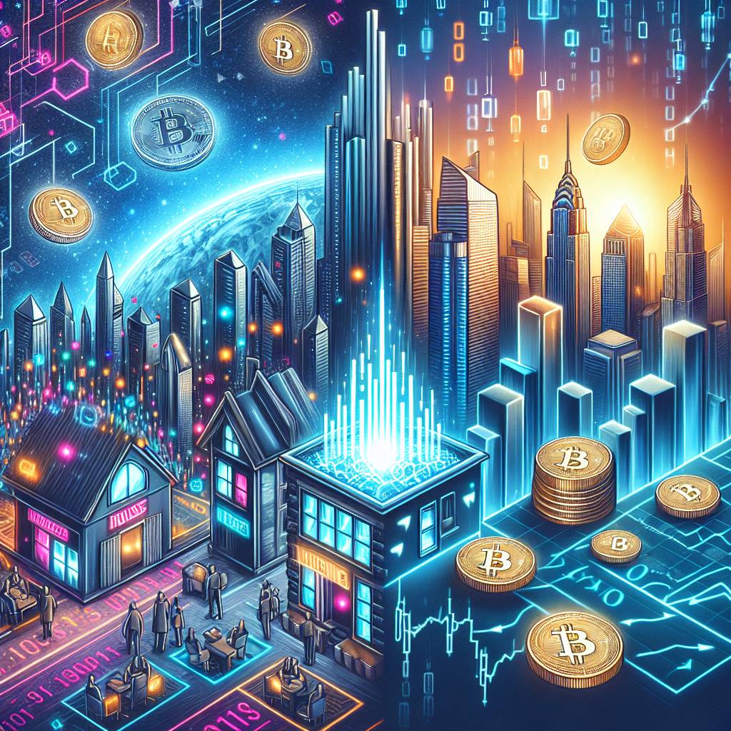 How can the housing market index chart be used as a predictor for cryptocurrency market trends?