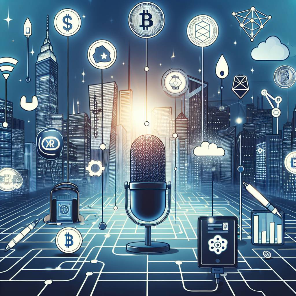 Which podcasts discuss the impact of blockchain technology on the future of finance?
