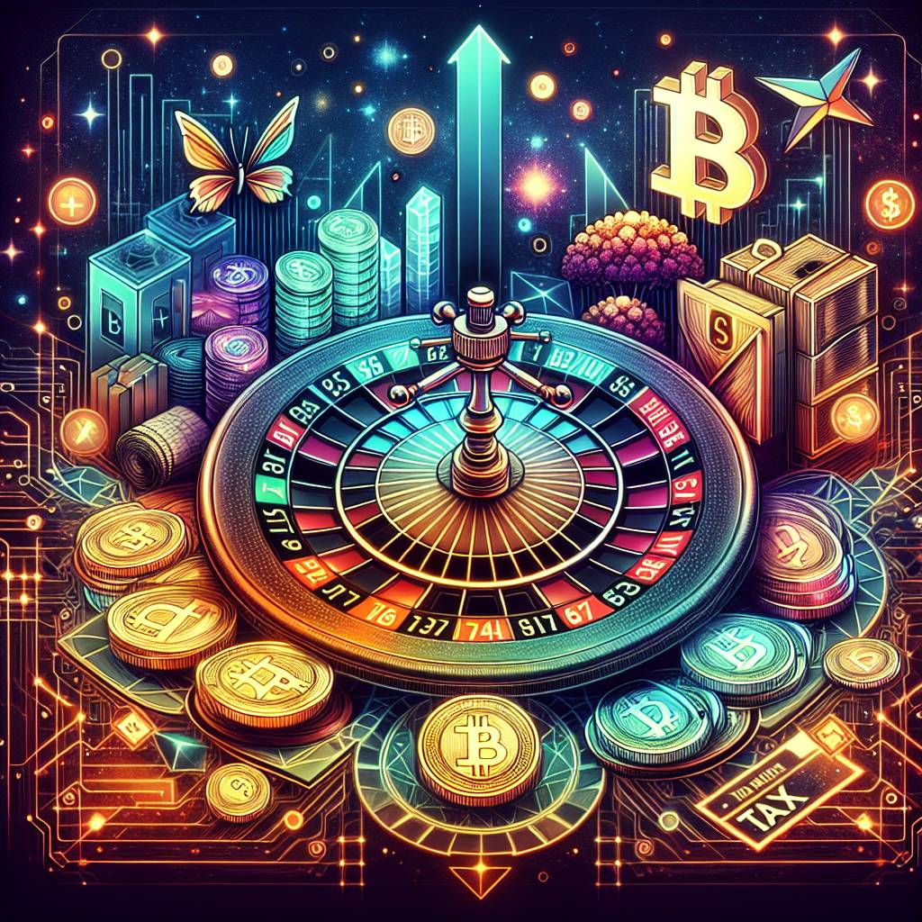 Are there any tax implications for winning a large amount of cryptocurrency through gambling?