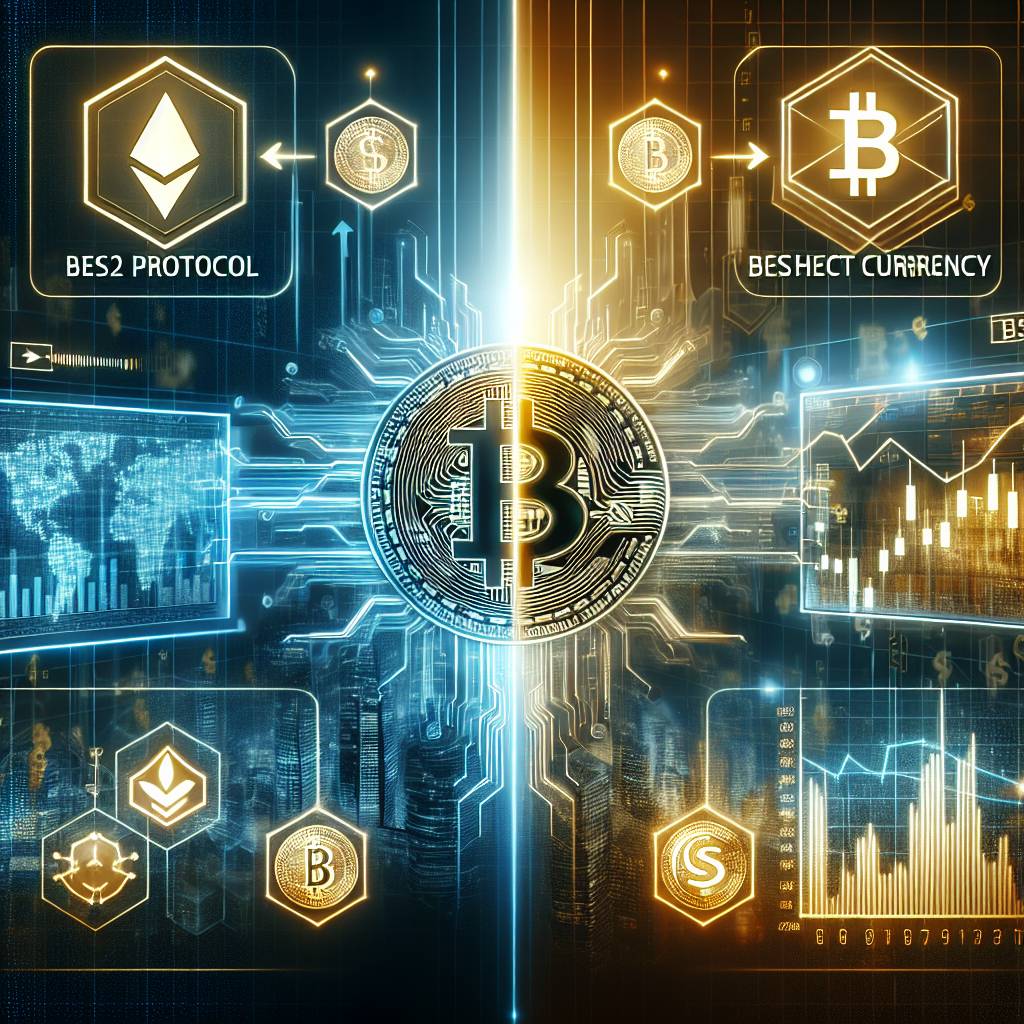 How does the BEP2 protocol compare to BSC in terms of digital currency transactions?