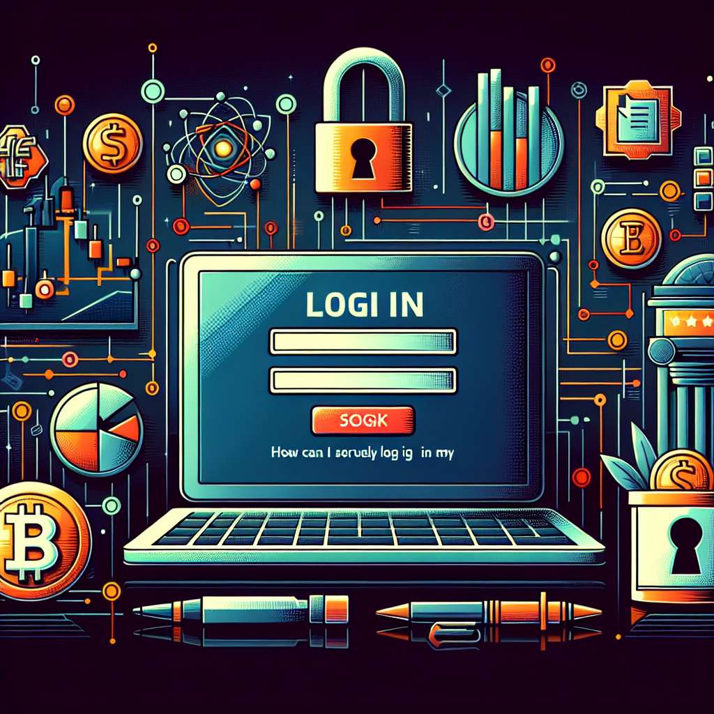 How can I securely log in to my Ally TradeKing account to manage my cryptocurrency investments?