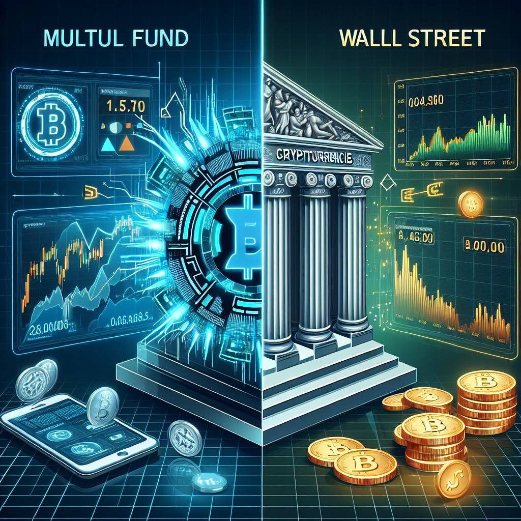 How do mutual funds compare to digital asset funds in terms of investment strategies?