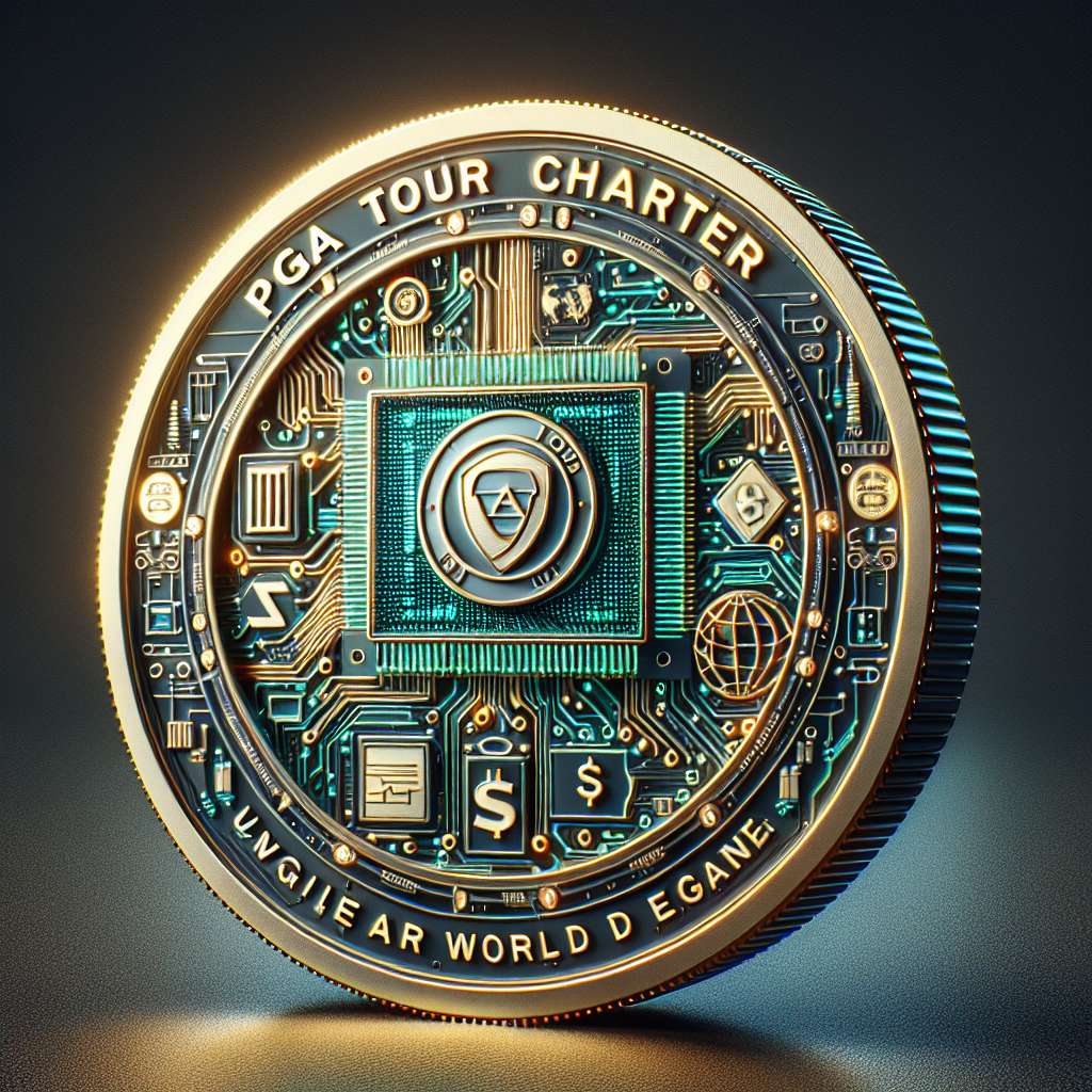 What makes PGA Tour Charter Member Coin unique compared to other digital currencies?