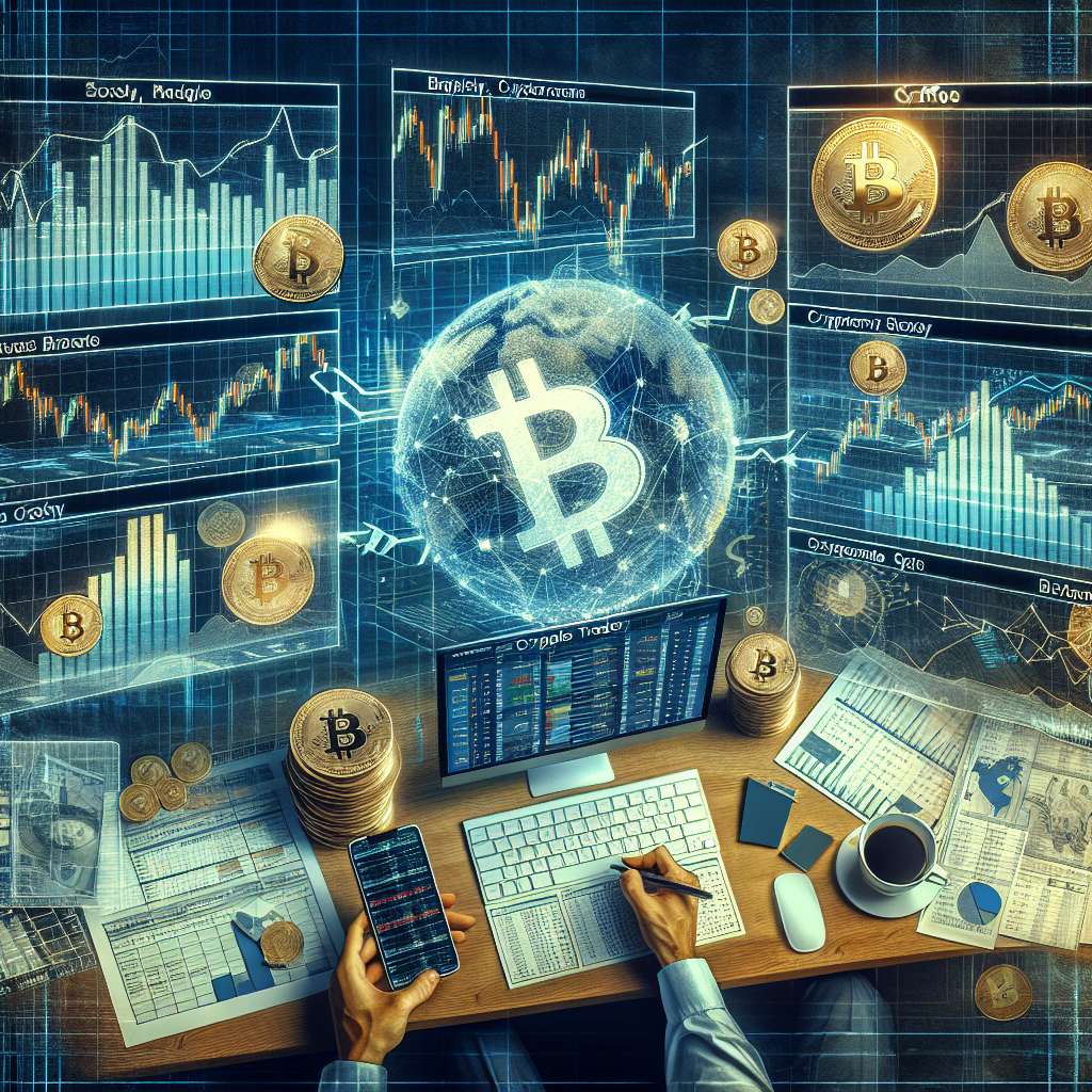 What activities make up the daily schedule of a cryptocurrency trader?