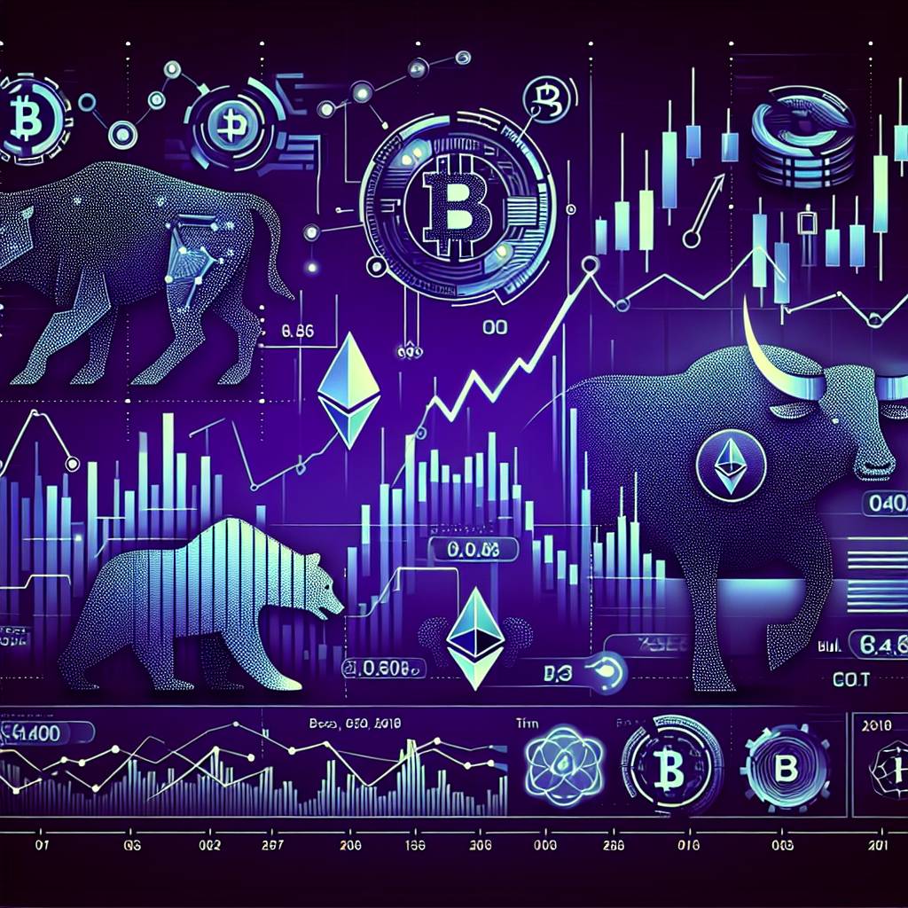 How can I identify a golden cross pattern on a cryptocurrency's stock chart?