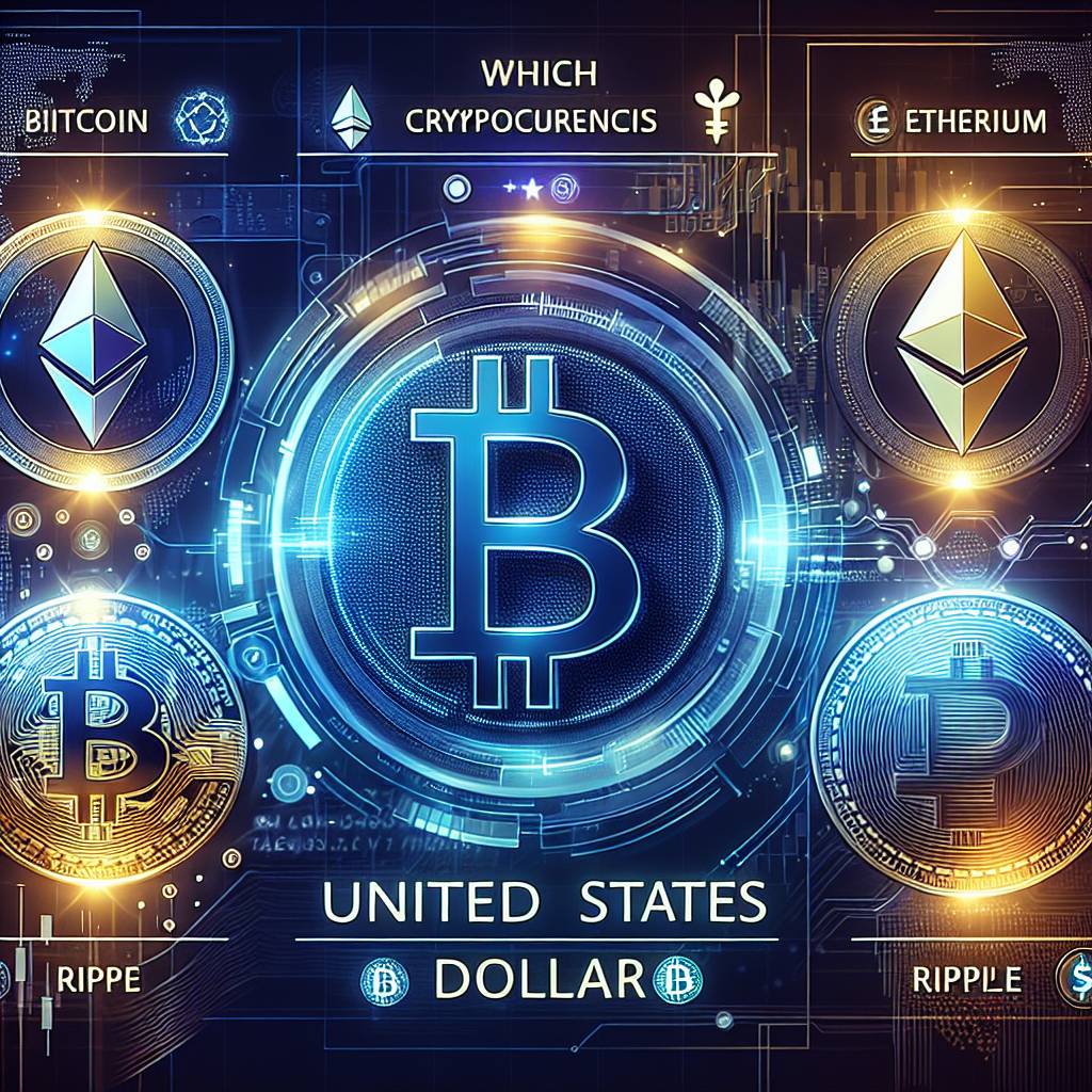 Which cryptocurrencies can I buy with United States Dollar?