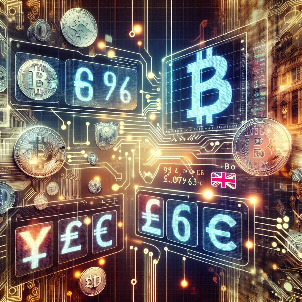 What is the current value of GBP in digital currencies?