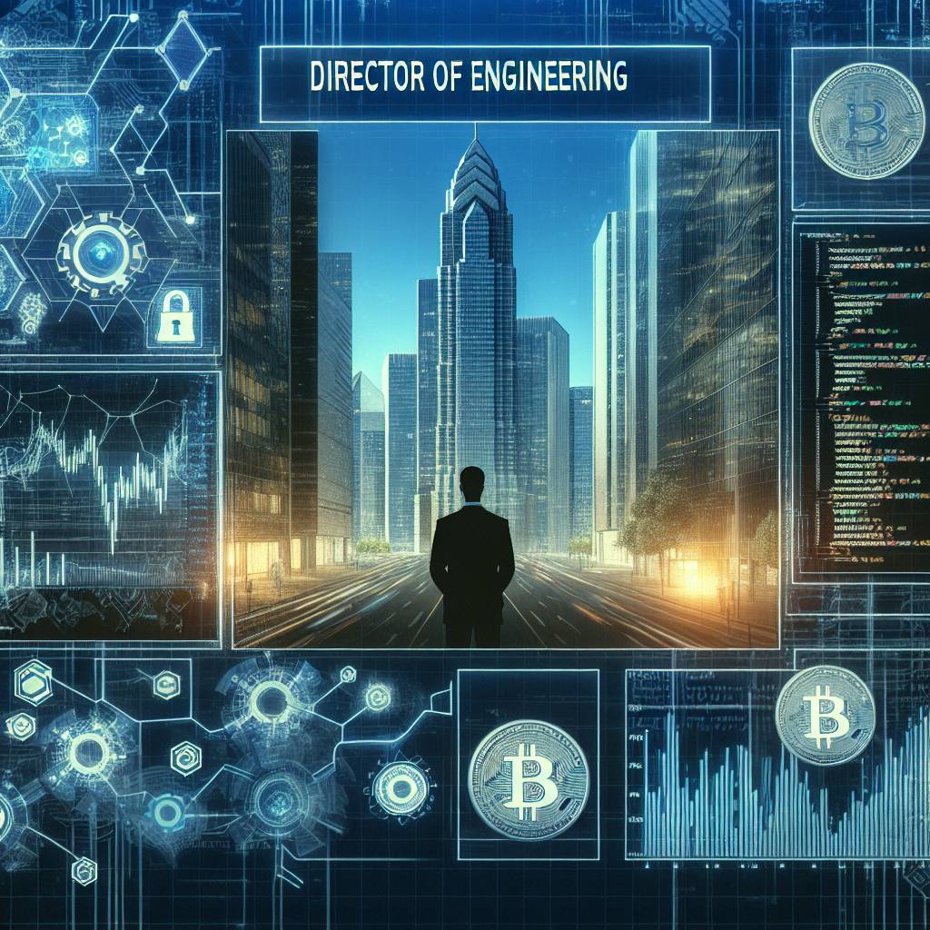 Can you provide insights on the career path of a director of engineering in the cryptocurrency field?