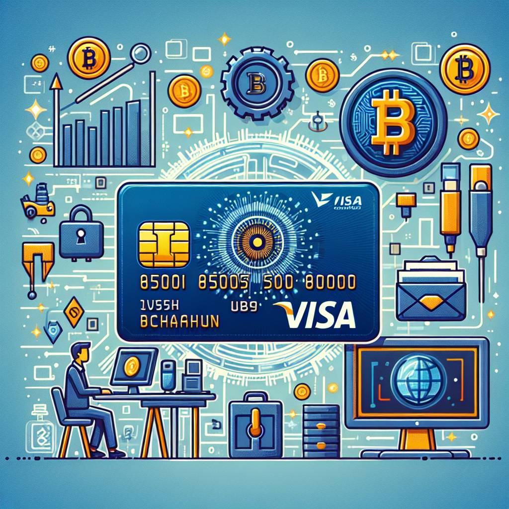 How can I use reloadable visa cards to securely store my digital assets?