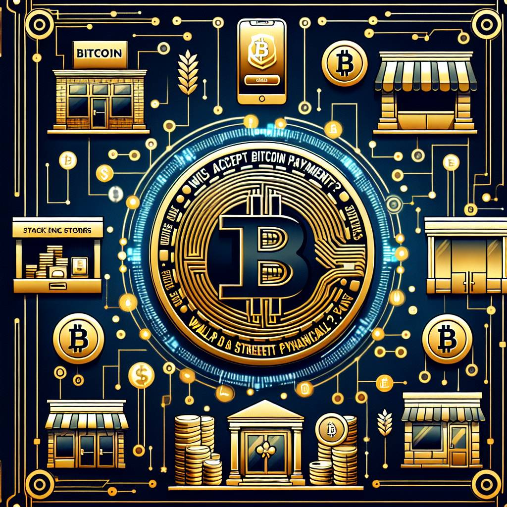 Which stores accept Bitcoin as payment near me?