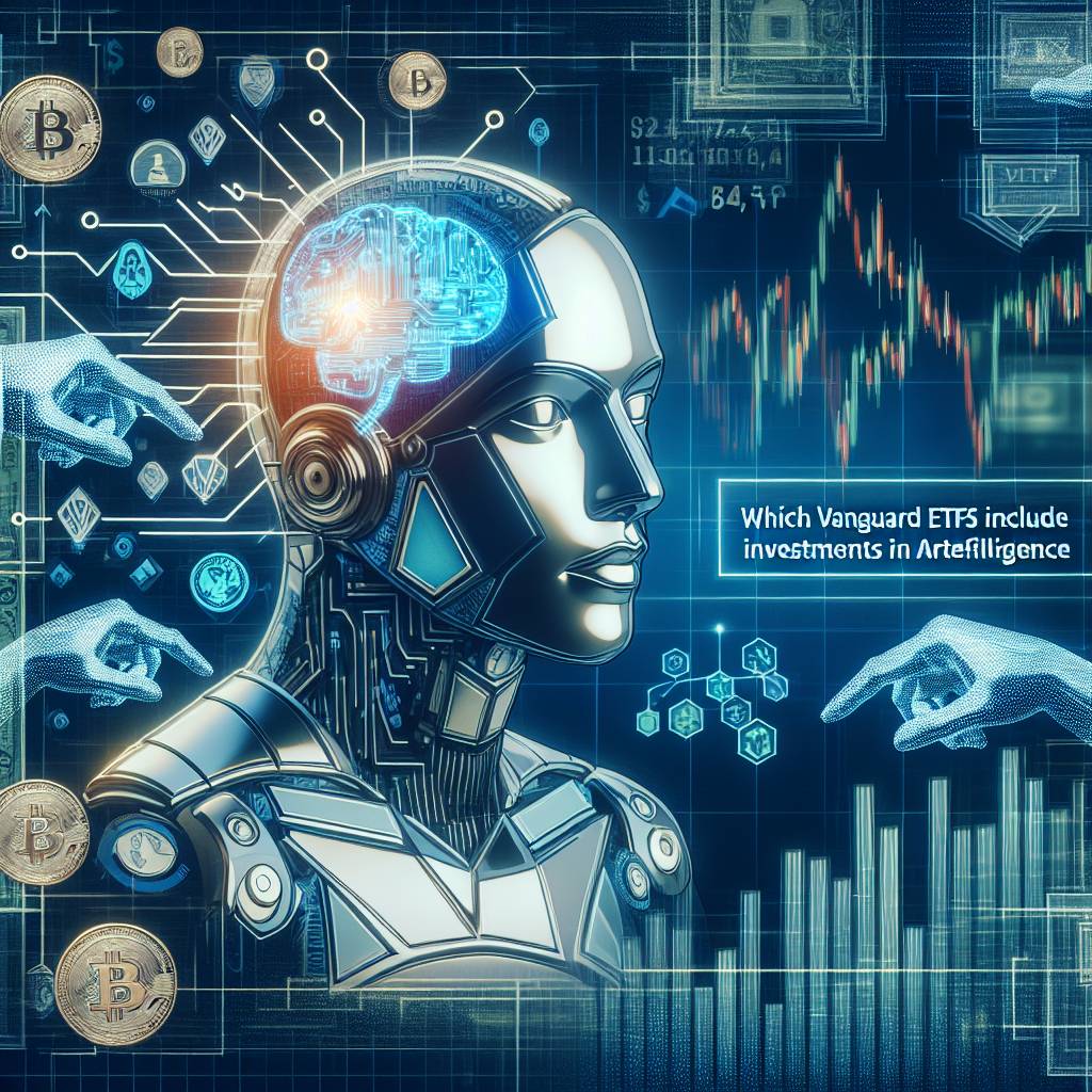 Which Vanguard commodity ETFs offer exposure to the cryptocurrency market?