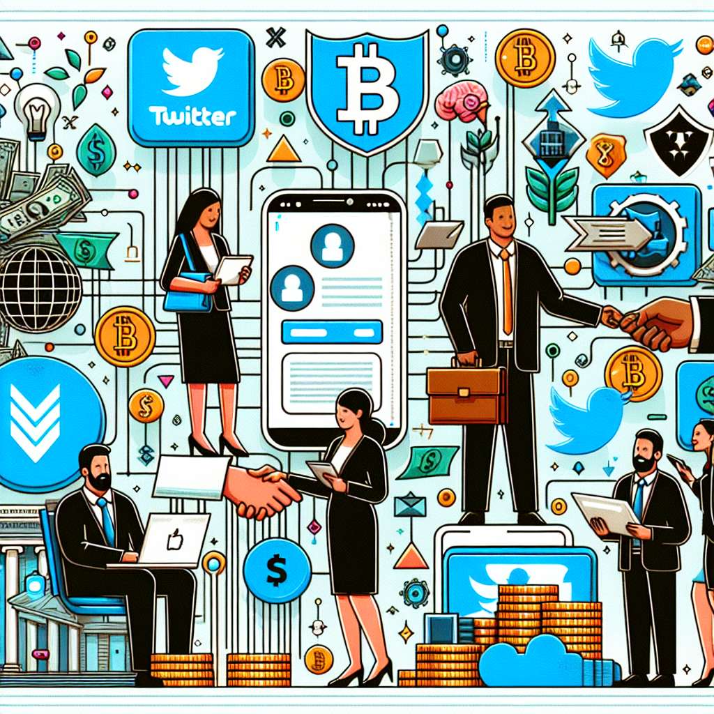 How does Sofia Elizabeth use Twitter to share information about digital currencies?