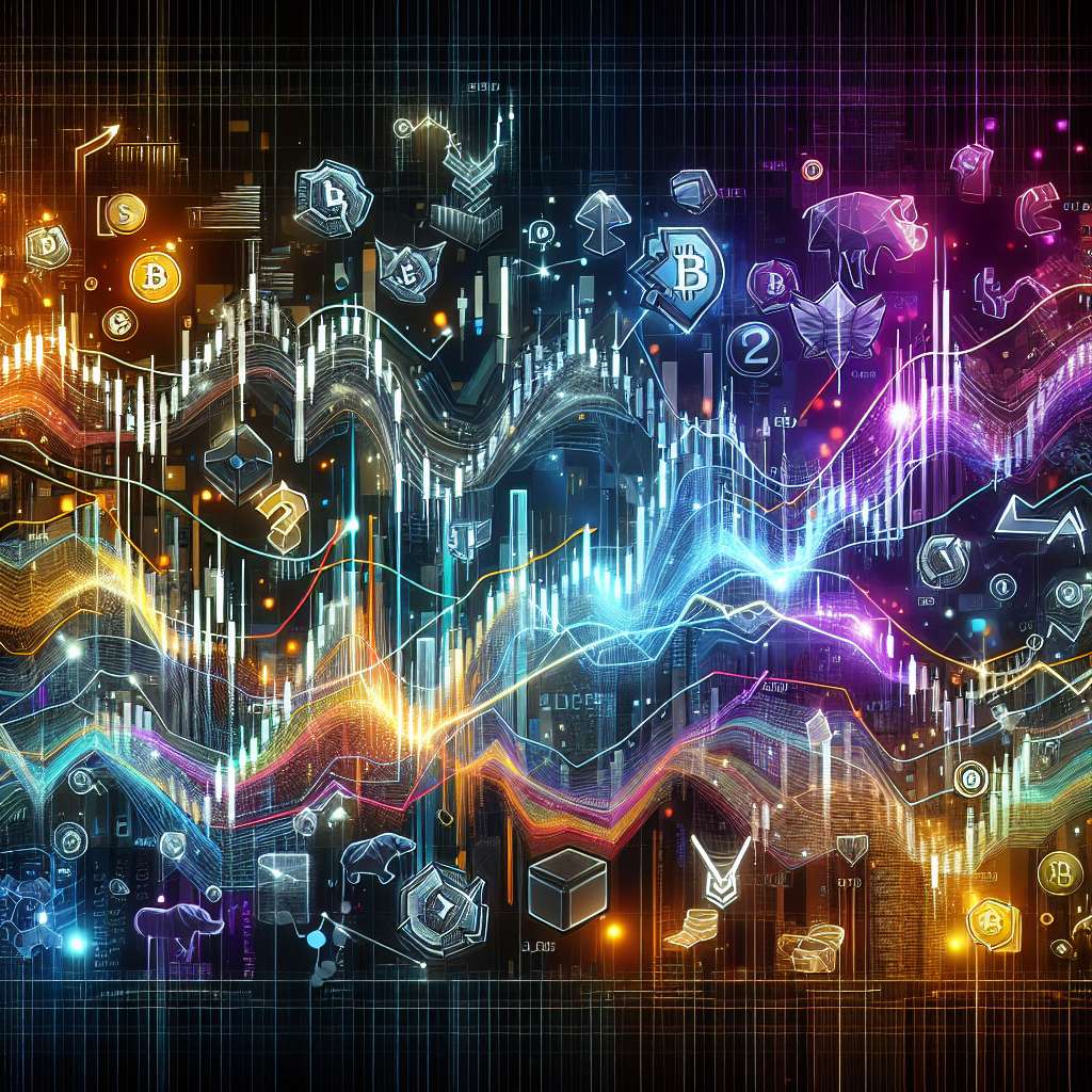 Which cryptocurrencies show the strongest divergence chart patterns?