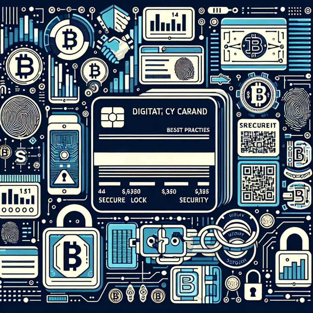 What are the best practices for securely verifying a digital currency card?