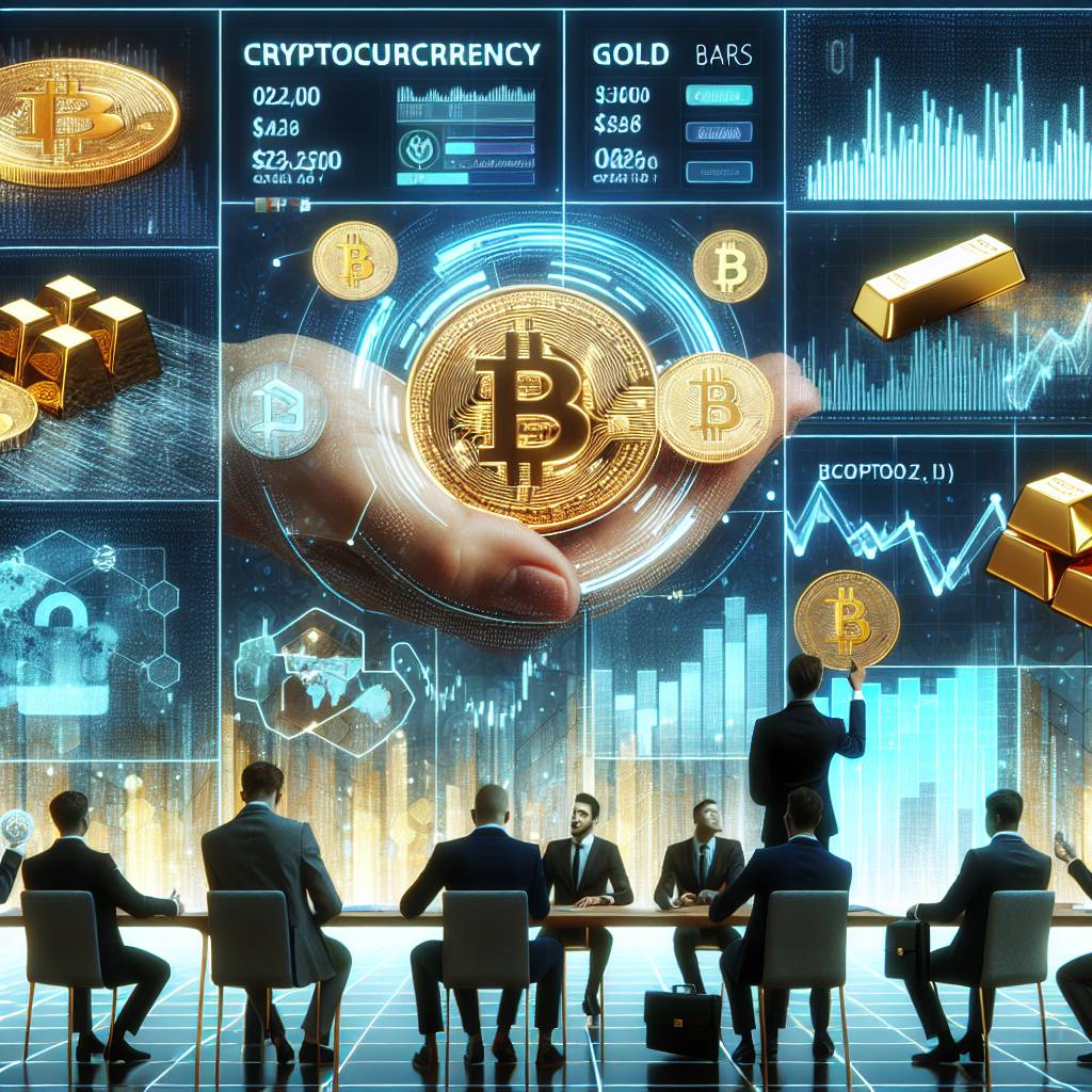 Which cryptocurrencies can I use to purchase gold bars today?