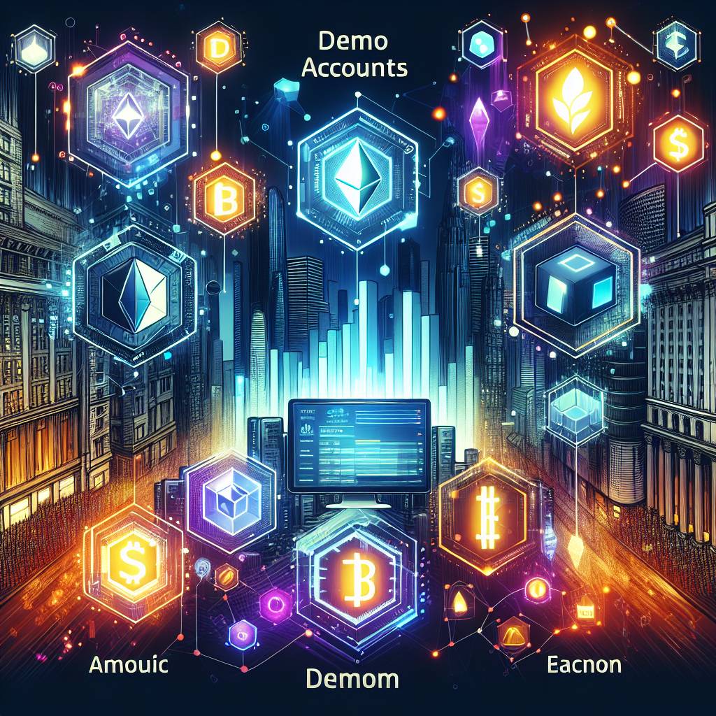 Which platforms offer demo accounts for trading digital assets?