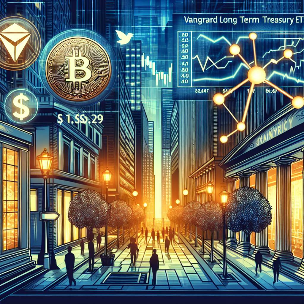 What are the advantages of investing in digital currencies like Vanguard Long Term Treasury ETF?
