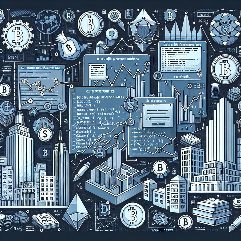 What are the common mistakes that lead to invalid parameters in cryptocurrency smart contracts?