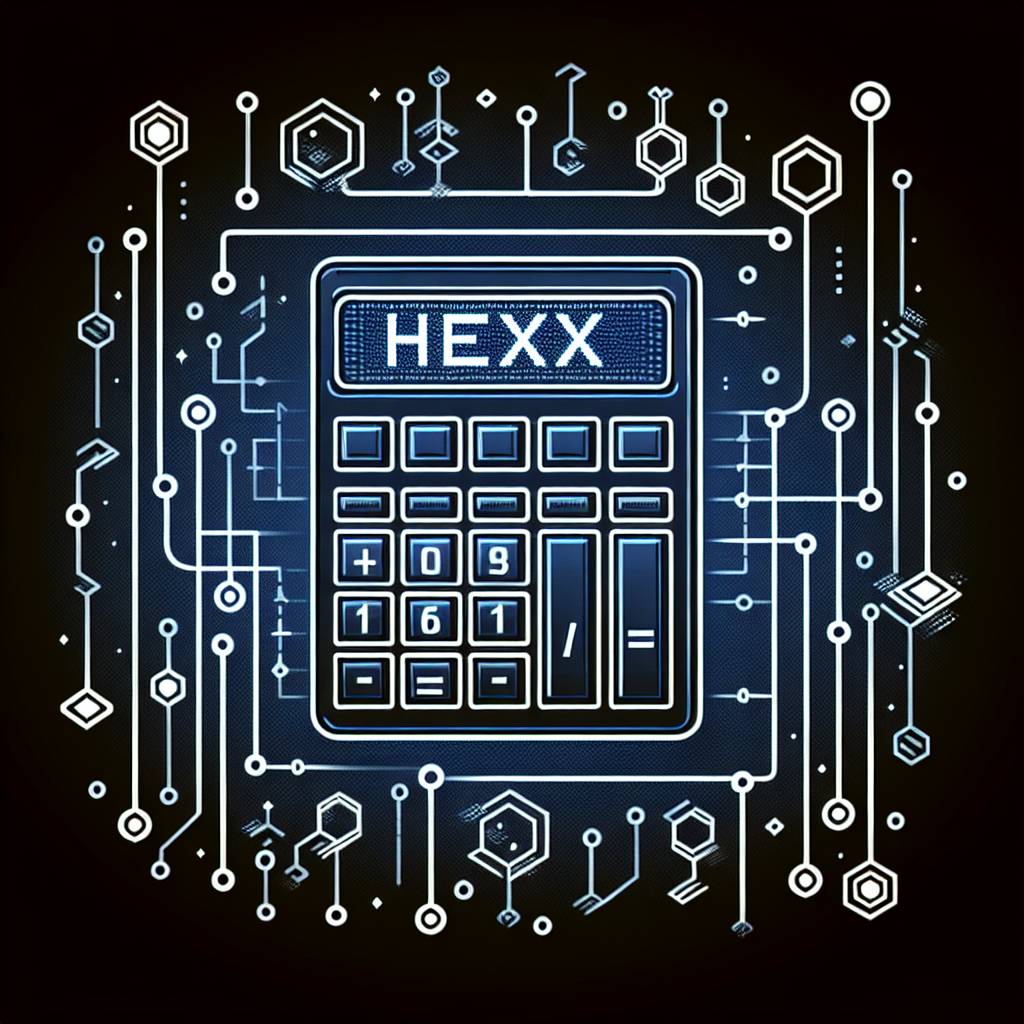 What role does hex calc play in the development of blockchain technology?