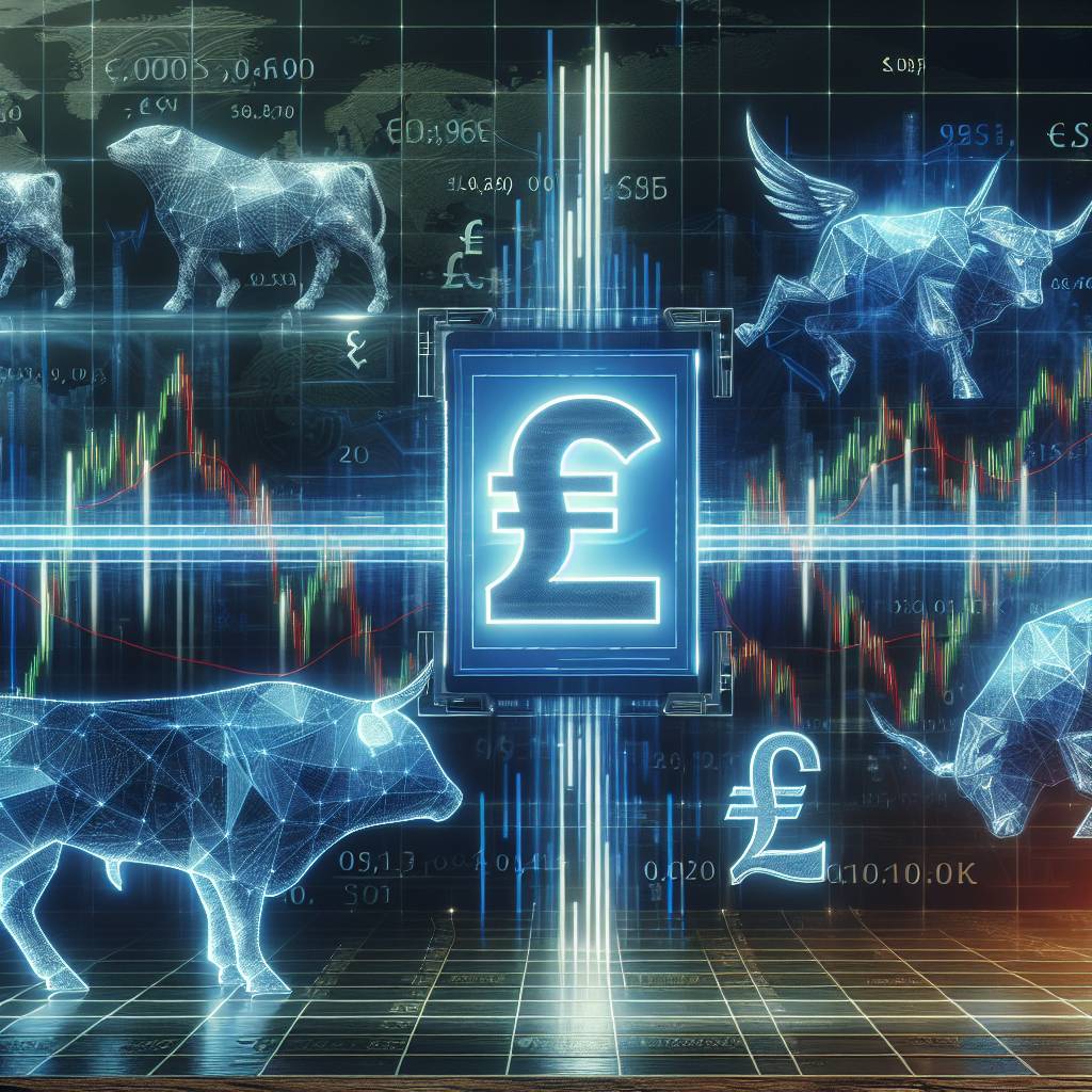 What is the current exchange rate for USD to pound and euro in the cryptocurrency market?