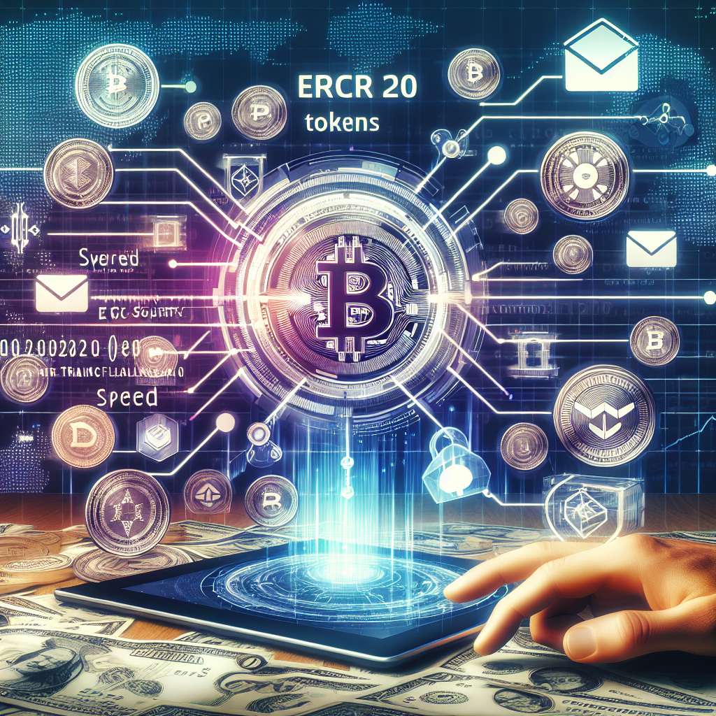 What are the benefits of using ERC-20 tokens for blockchain projects?