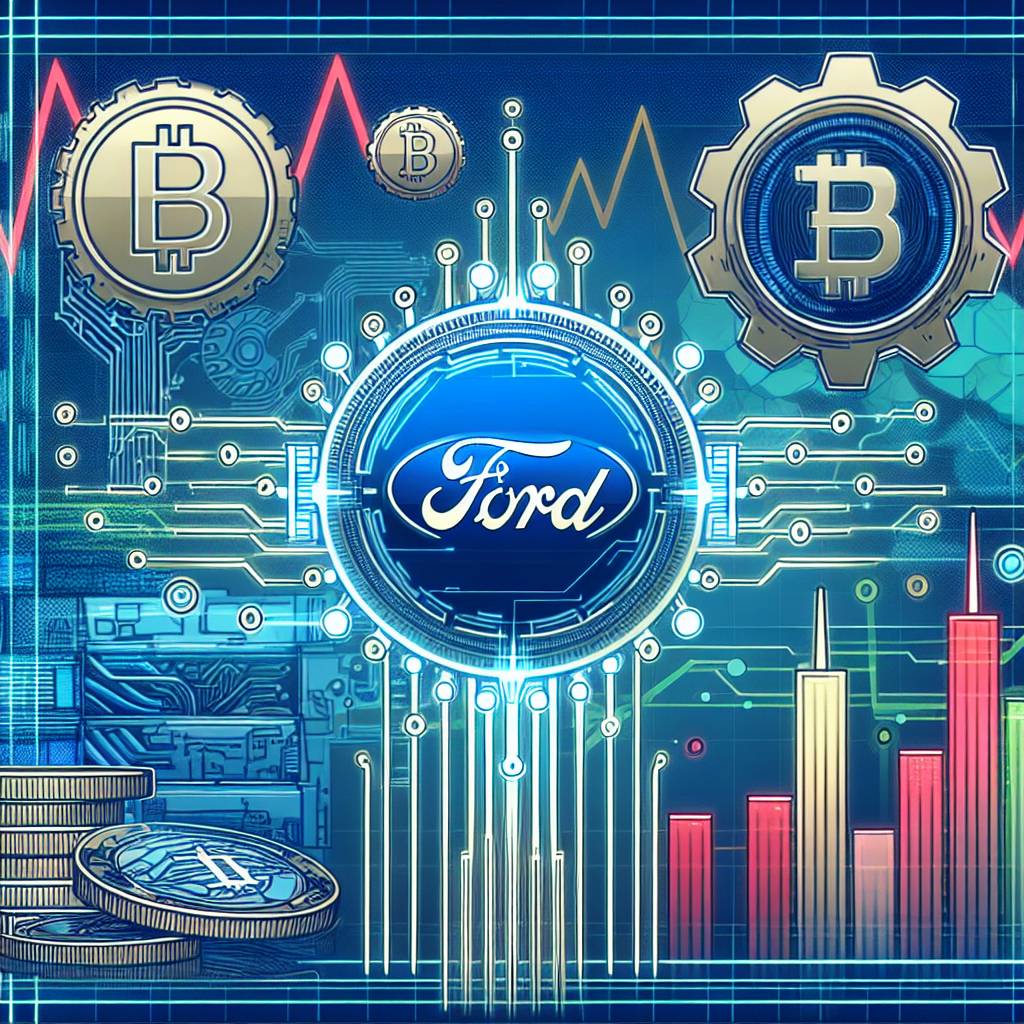 What is the forecast for the value of Ford Motor stock in 2025 in relation to the cryptocurrency market?