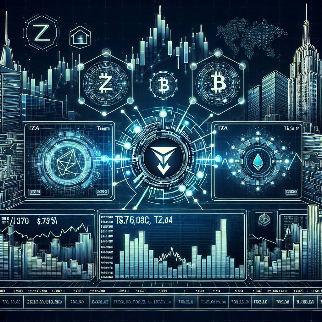 How does TZA's stock quote compare to other digital currencies?