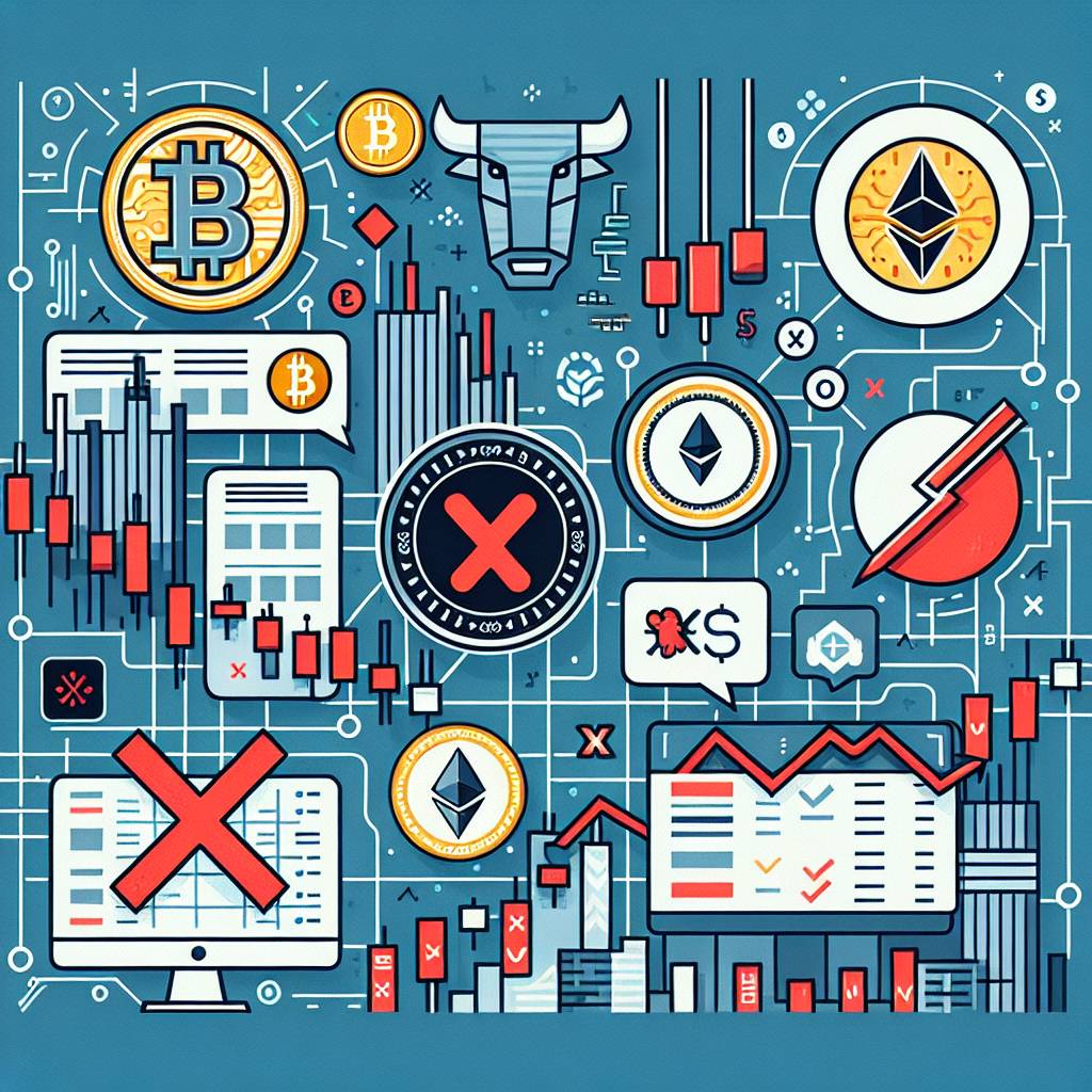 What are some common mistakes to avoid in cryptocurrency trading practices?