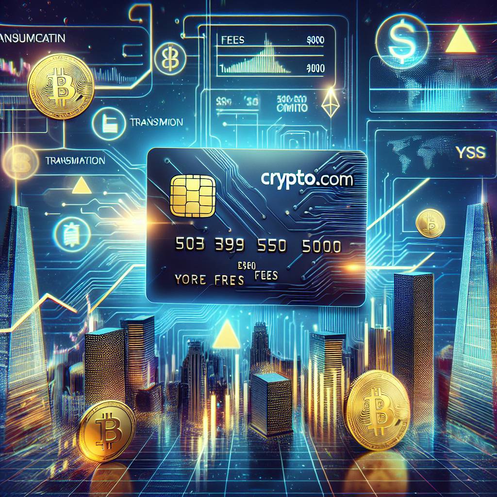 What are the fees associated with using crypto.com cards for purchasing cryptocurrencies?