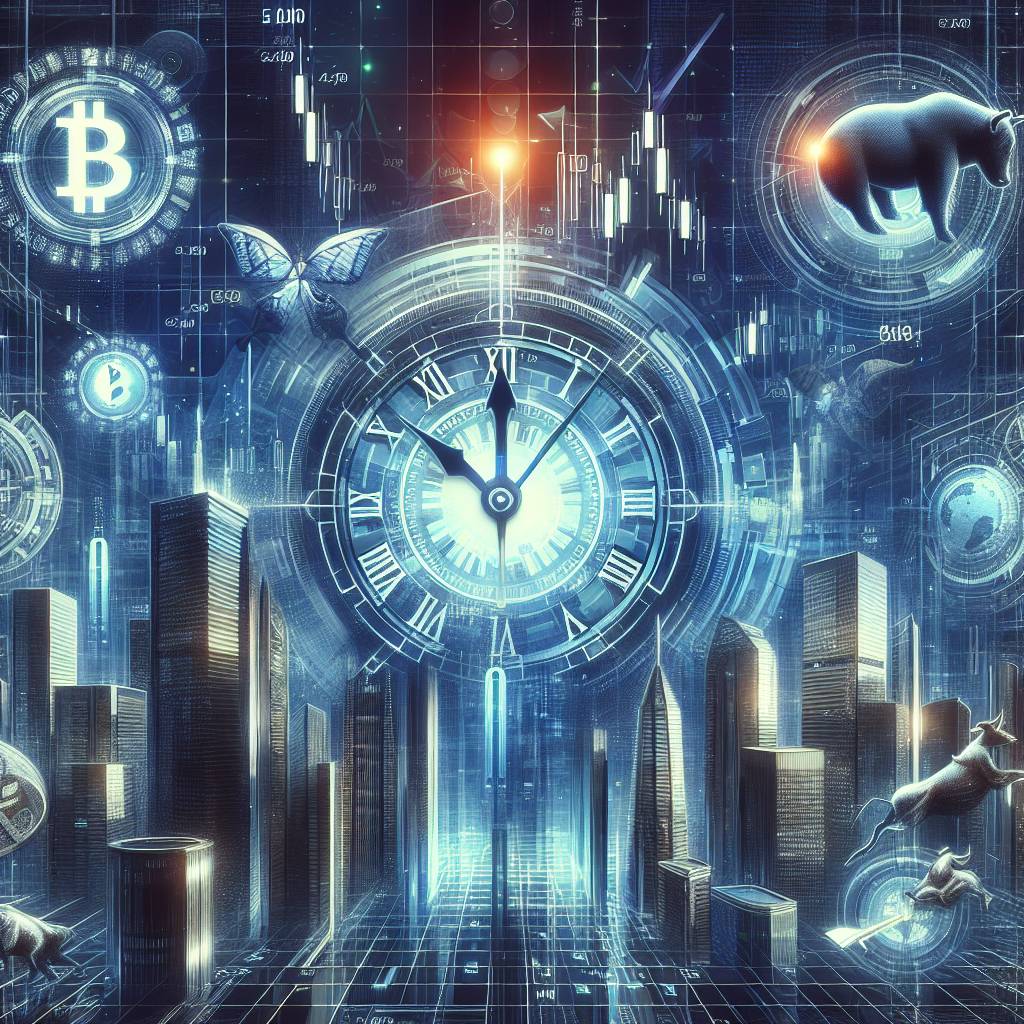 What is the closing time for the central stock market in the world of cryptocurrencies?