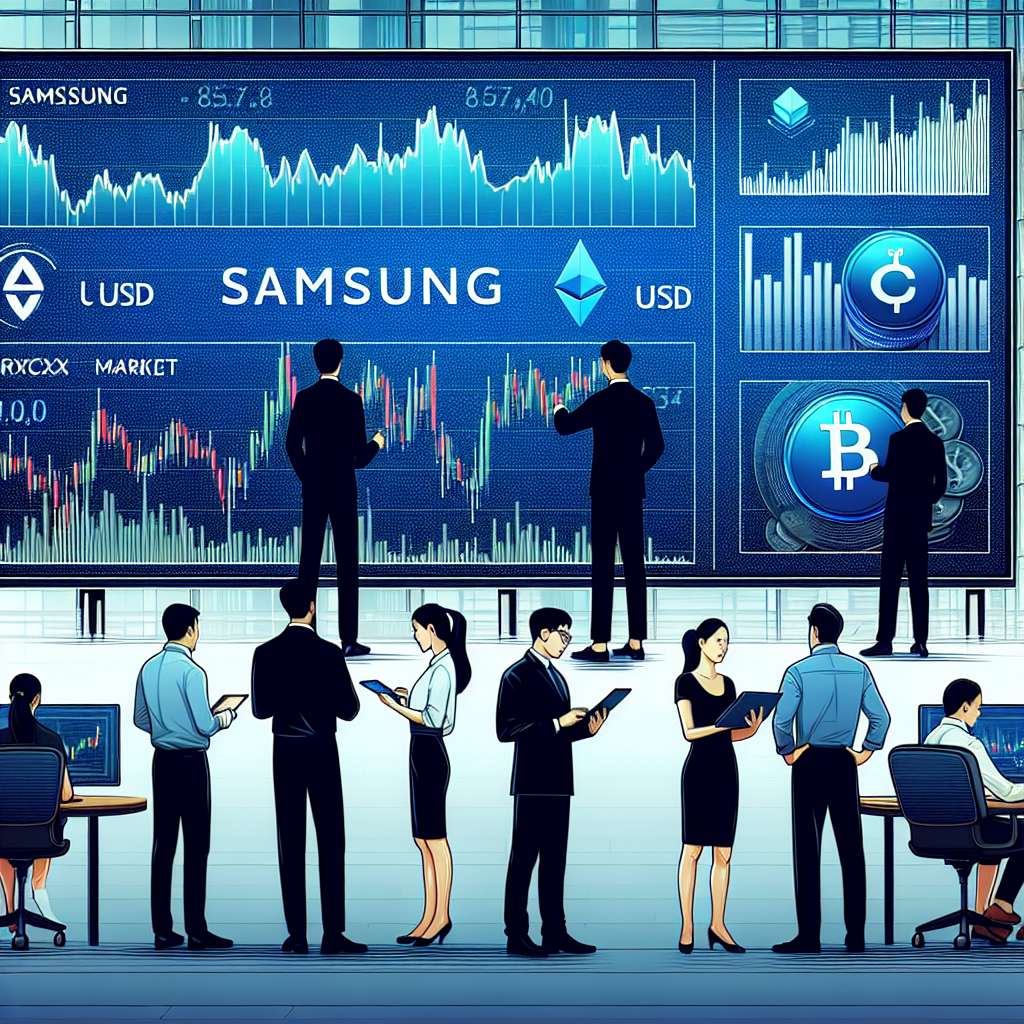 What impact does Samsung's market cap in USD have on the cryptocurrency market?