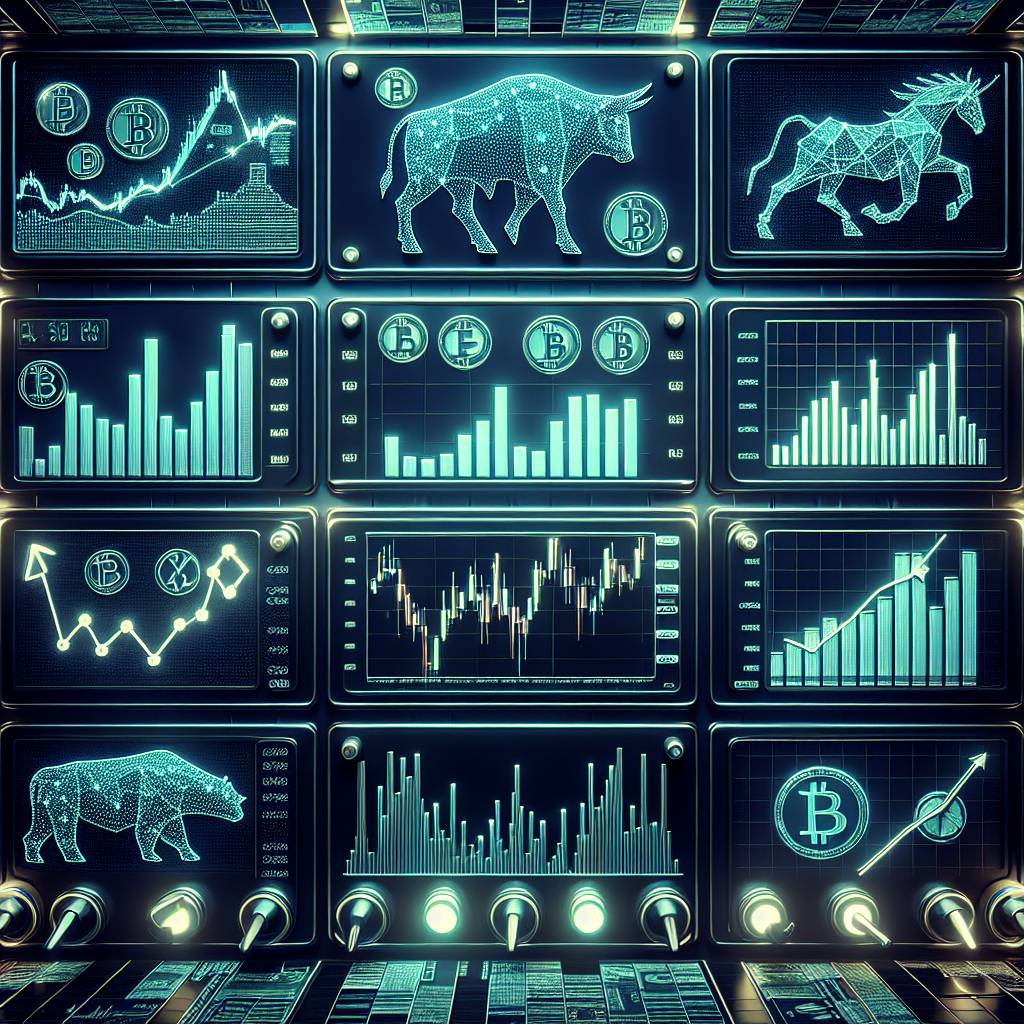 What chart settings should I use to track the price movements of different cryptocurrencies?