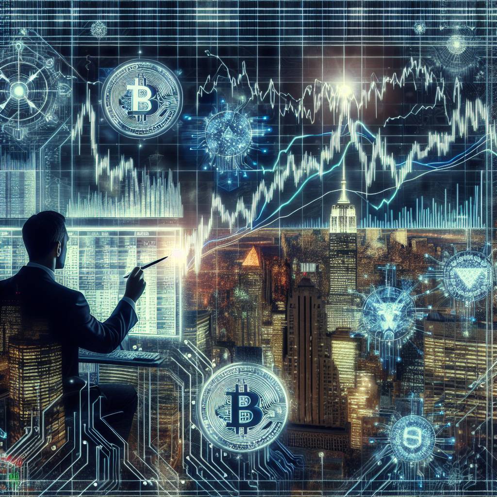 What is the correlation between spy shares and cryptocurrency prices?