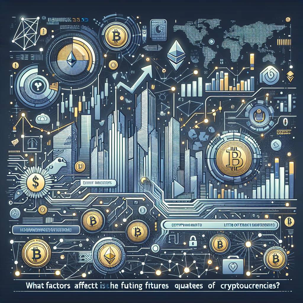 What factors affect the currency futures quotes of digital assets?