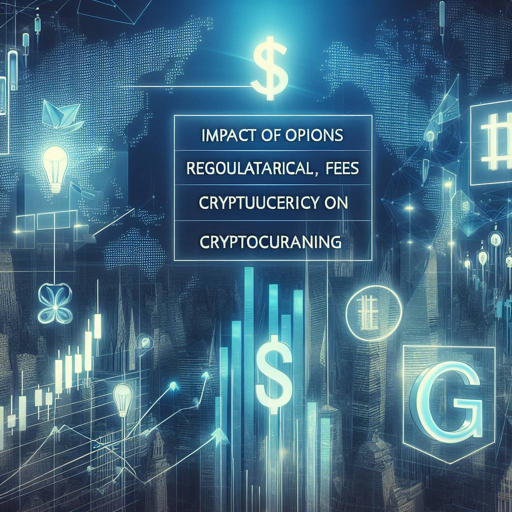 What is the impact of options regulatory fees on cryptocurrency trading?