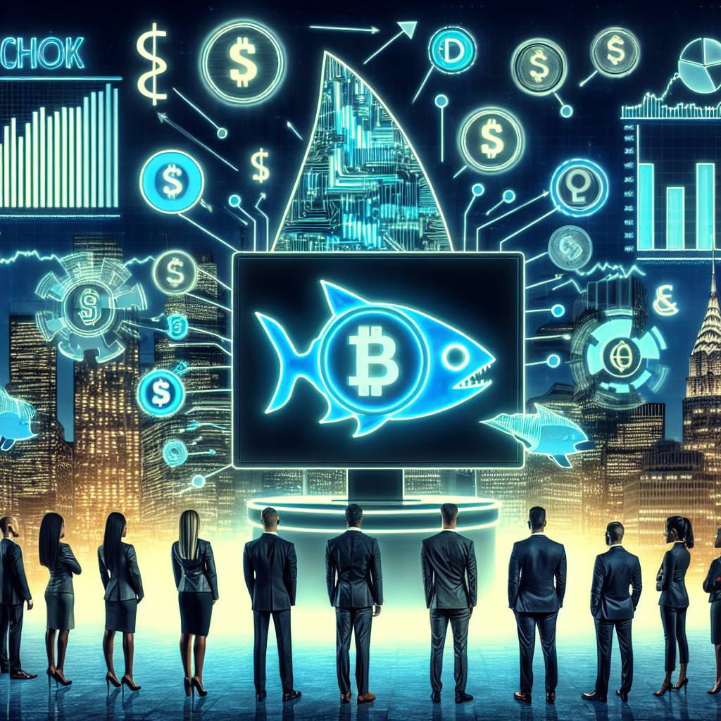 What role does Shark Tank play in the advisory shares of cryptocurrencies?