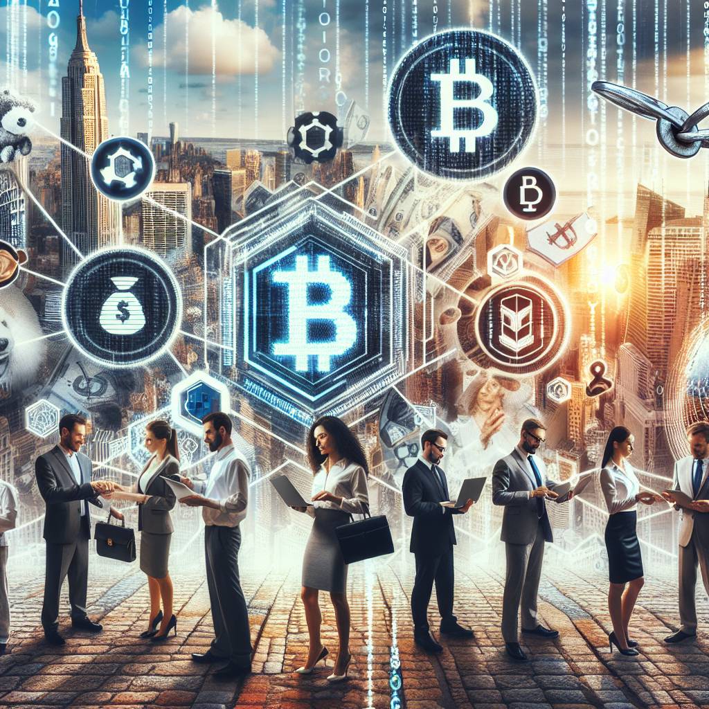 What are the potential risks and benefits of blockchain in the financial industry?