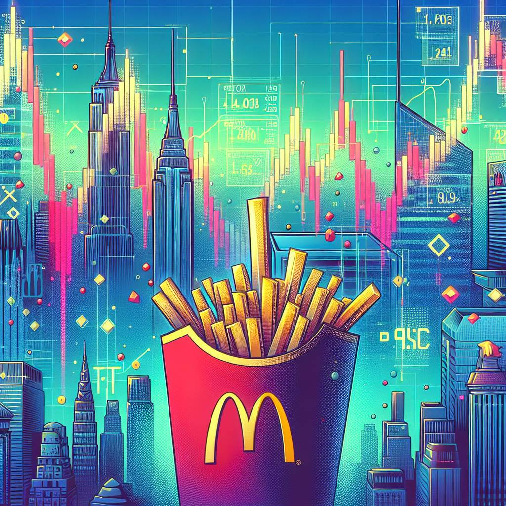 What impact does McDonald's annual sales have on the cryptocurrency market?