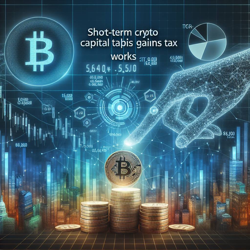 How does the short term gains tax apply to cryptocurrency trades in 2022?