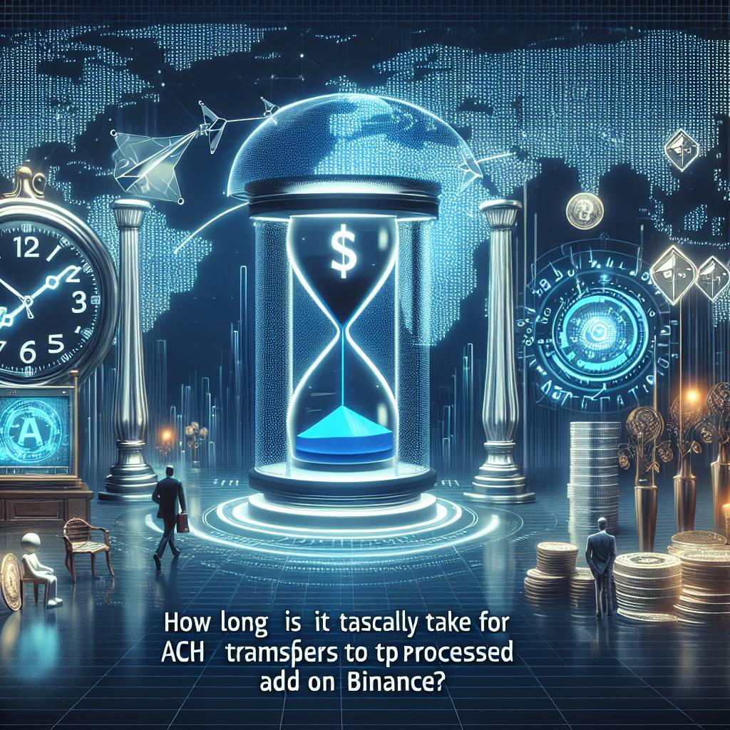 How long does it typically take for ACH transfers to be processed on Binance?